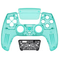 eXtremeRate LUNA Redesigned Replacement Front Shell with Touchpad Compatible with PS5 Controller BDM-010/020/030/040/050 - Emerald Green eXtremeRate