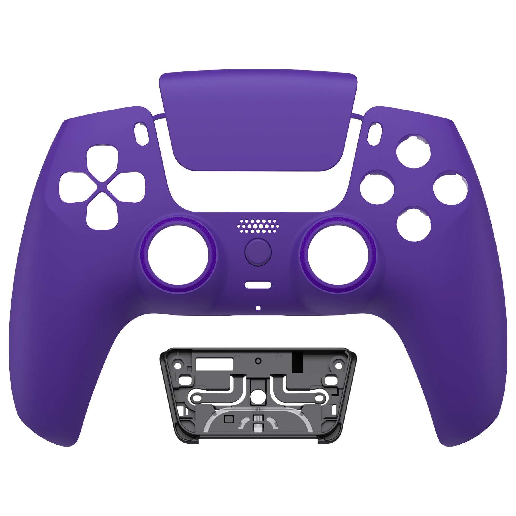 eXtremeRate LUNA Redesigned Replacement Front Shell with Touchpad Compatible with PS5 Controller BDM-010/020/030/040/050/060 - Purple eXtremeRate