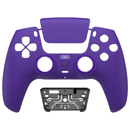 eXtremeRate LUNA Redesigned Replacement Front Shell with Touchpad Compatible with PS5 Controller BDM-010/020/030/040/050/060 - Purple eXtremeRate