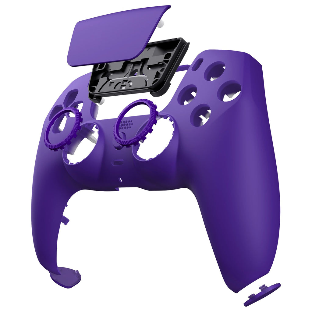 eXtremeRate LUNA Redesigned Replacement Front Shell with Touchpad Compatible with PS5 Controller BDM-010/020/030/040/050/060 - Purple eXtremeRate