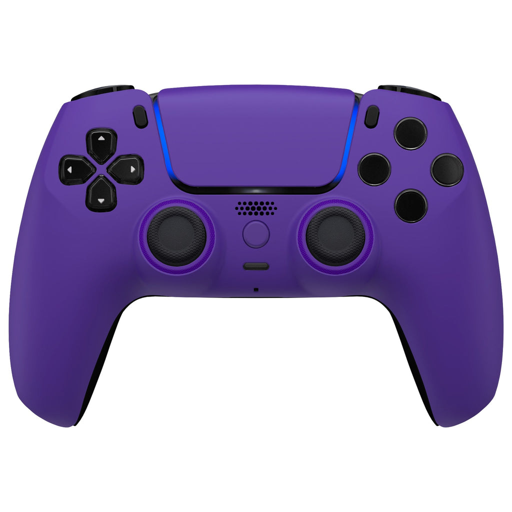 eXtremeRate LUNA Redesigned Replacement Front Shell with Touchpad Compatible with PS5 Controller BDM-010/020/030/040/050/060 - Purple eXtremeRate
