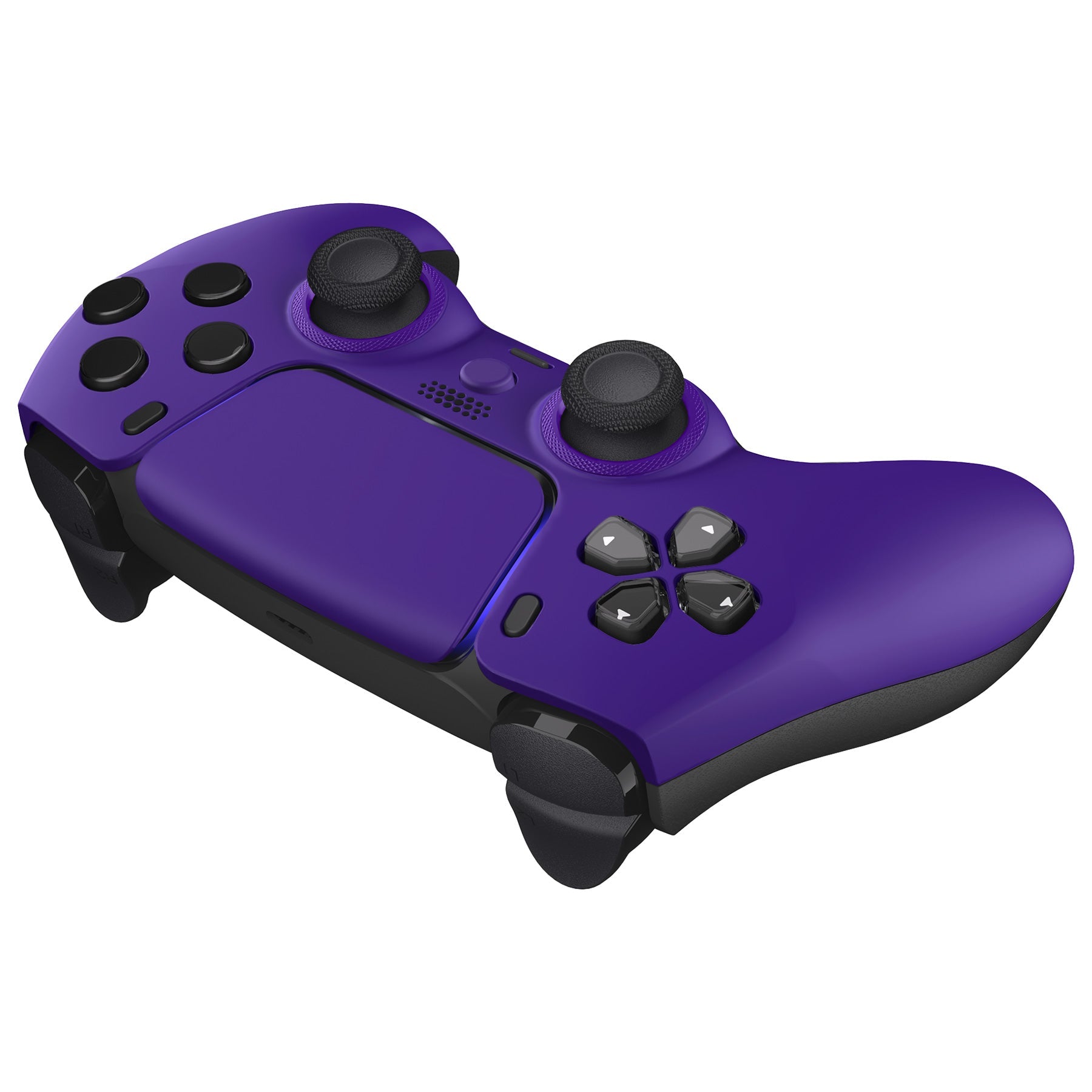 eXtremeRate LUNA Redesigned Replacement Front Shell with Touchpad Compatible with PS5 Controller BDM-010/020/030/040/050/060 - Purple eXtremeRate