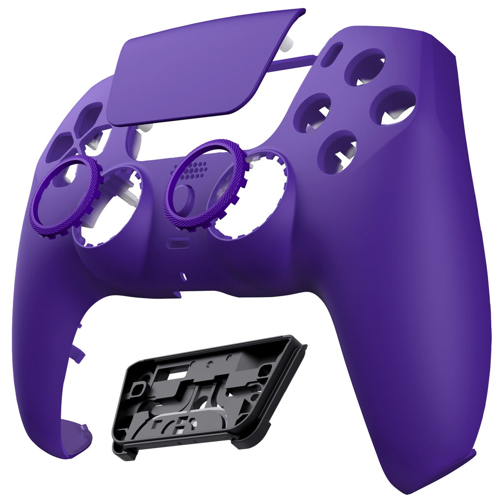 eXtremeRate LUNA Redesigned Replacement Front Shell with Touchpad Compatible with PS5 Controller BDM-010/020/030/040/050/060 - Purple eXtremeRate