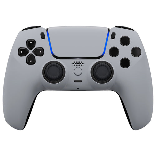 eXtremeRate LUNA Redesigned Replacement Front Shell with Touchpad Compatible with PS5 Controller BDM-010/020/030/040/050 - New Hope Gray eXtremeRate