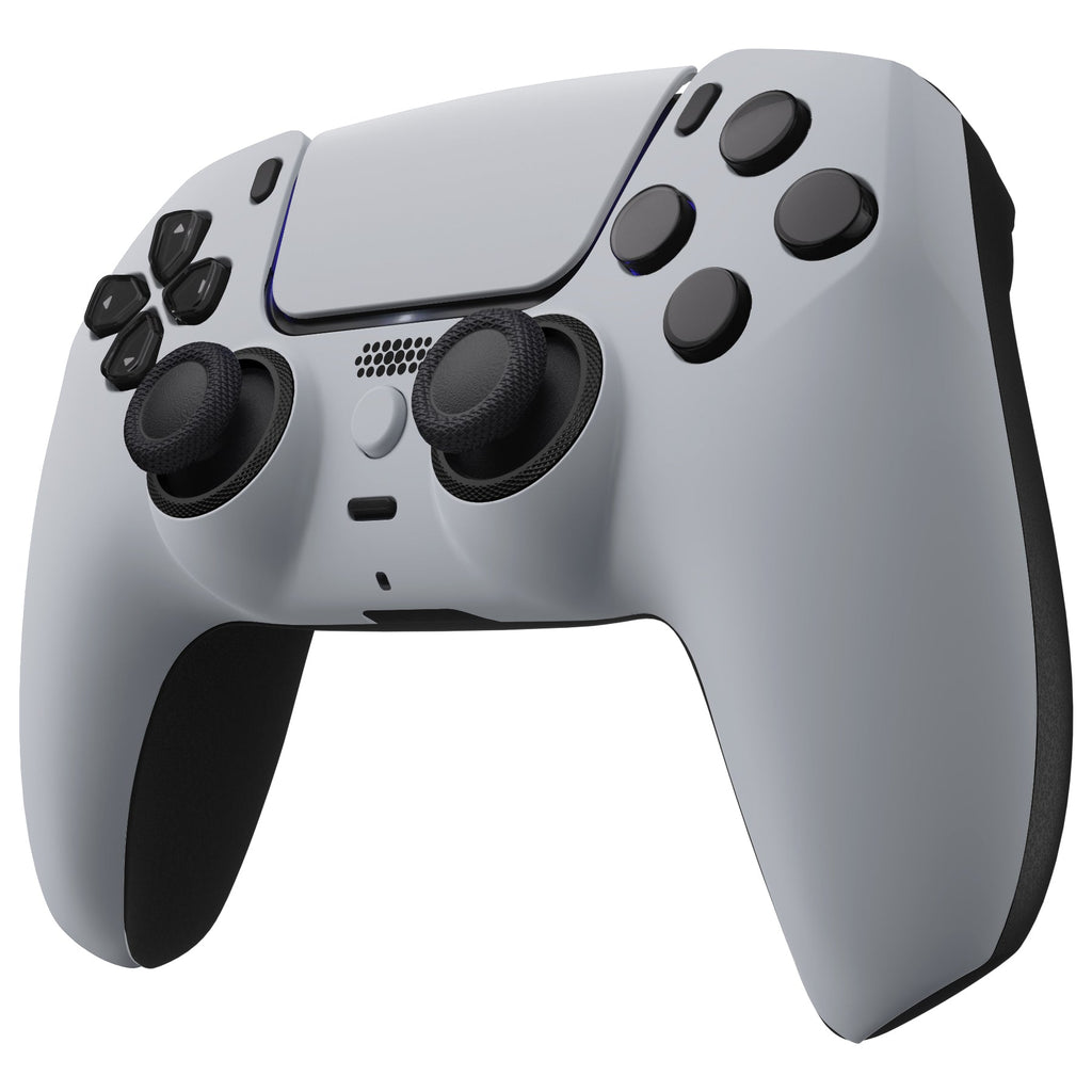 eXtremeRate LUNA Redesigned Replacement Front Shell with Touchpad Compatible with PS5 Controller BDM-010/020/030/040/050 - New Hope Gray eXtremeRate