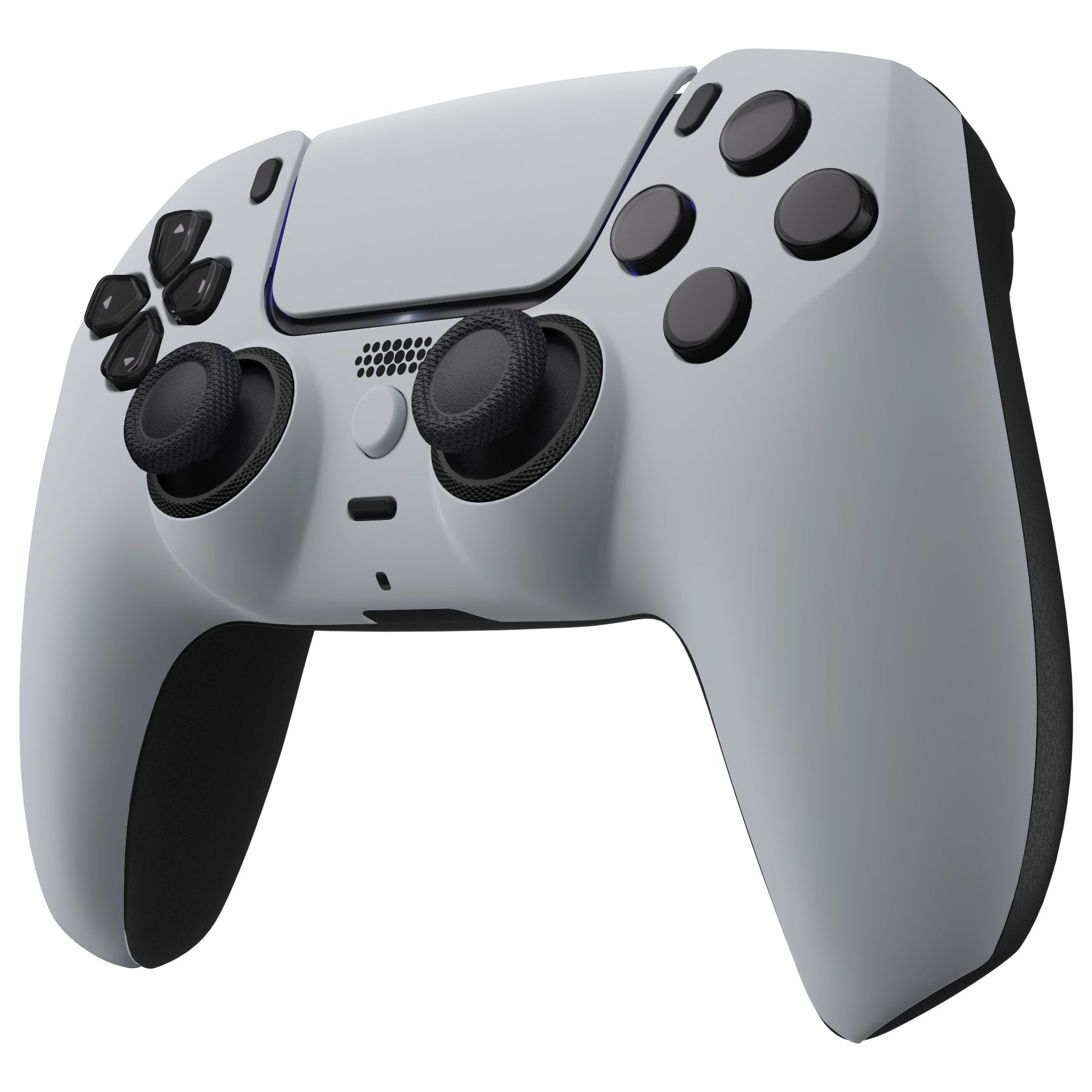 eXtremeRate LUNA Redesigned Replacement Front Shell with Touchpad Compatible with PS5 Controller BDM-010/020/030/040/050 - New Hope Gray eXtremeRate