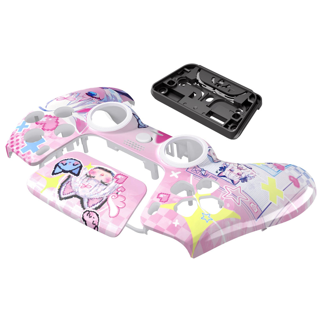 eXtremeRate LUNA Redesigned Replacement Front Shell with Touchpad Compatible with PS5 Controller BDM-010/020/030/040/050 - MeWoow eXtremeRate