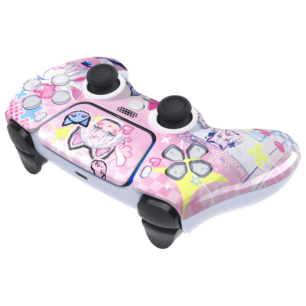 eXtremeRate LUNA Redesigned Replacement Front Shell with Touchpad Compatible with PS5 Controller BDM-010/020/030/040/050 - MeWoow eXtremeRate