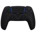 eXtremeRate LUNA Redesigned Replacement Full Set Shells with Buttons Compatible with PS5 Controller BDM-030/040/050/060 - Black eXtremeRate