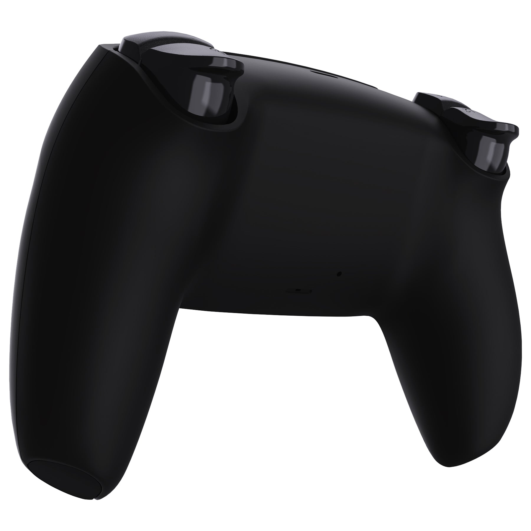 eXtremeRate LUNA Redesigned Replacement Full Set Shells with Buttons Compatible with PS5 Controller BDM-030/040/050/060 - Black eXtremeRate