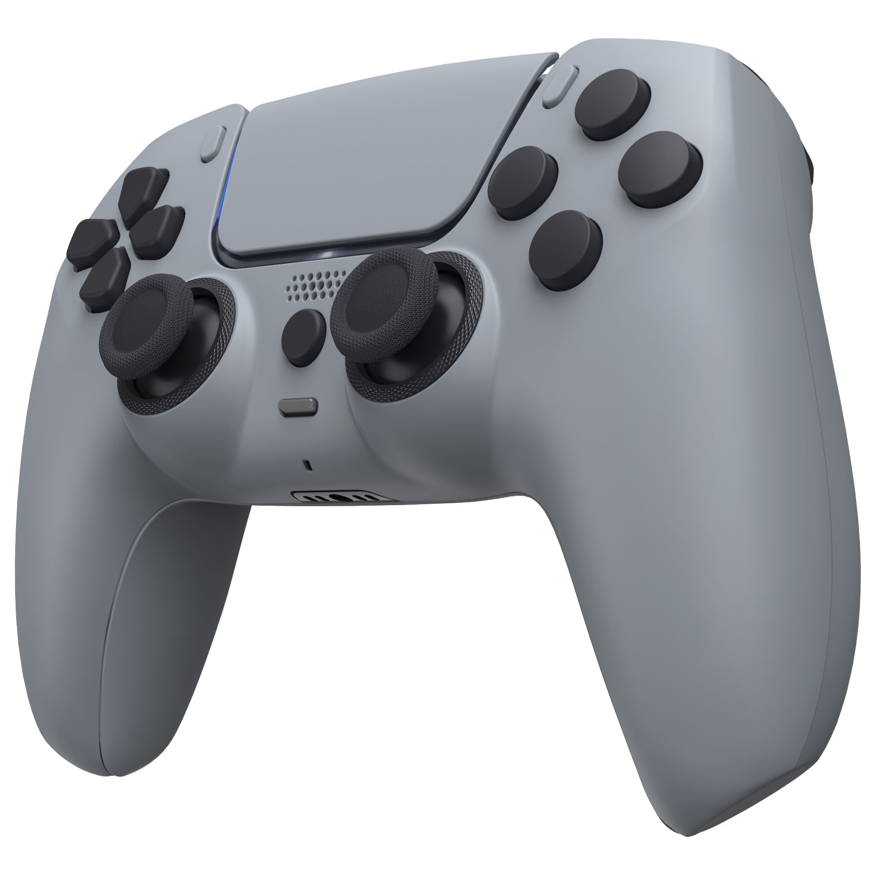 eXtremeRate LUNA Redesigned Replacement Full Set Shells with Buttons Compatible with PS5 Controller BDM-030/040/050 - New Hope Gray eXtremeRate
