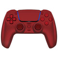 eXtremeRate LUNA Redesigned Replacement Full Set Shells with Buttons Compatible with PS5 Controller BDM-030/040/050 - Scarlet Red eXtremeRate