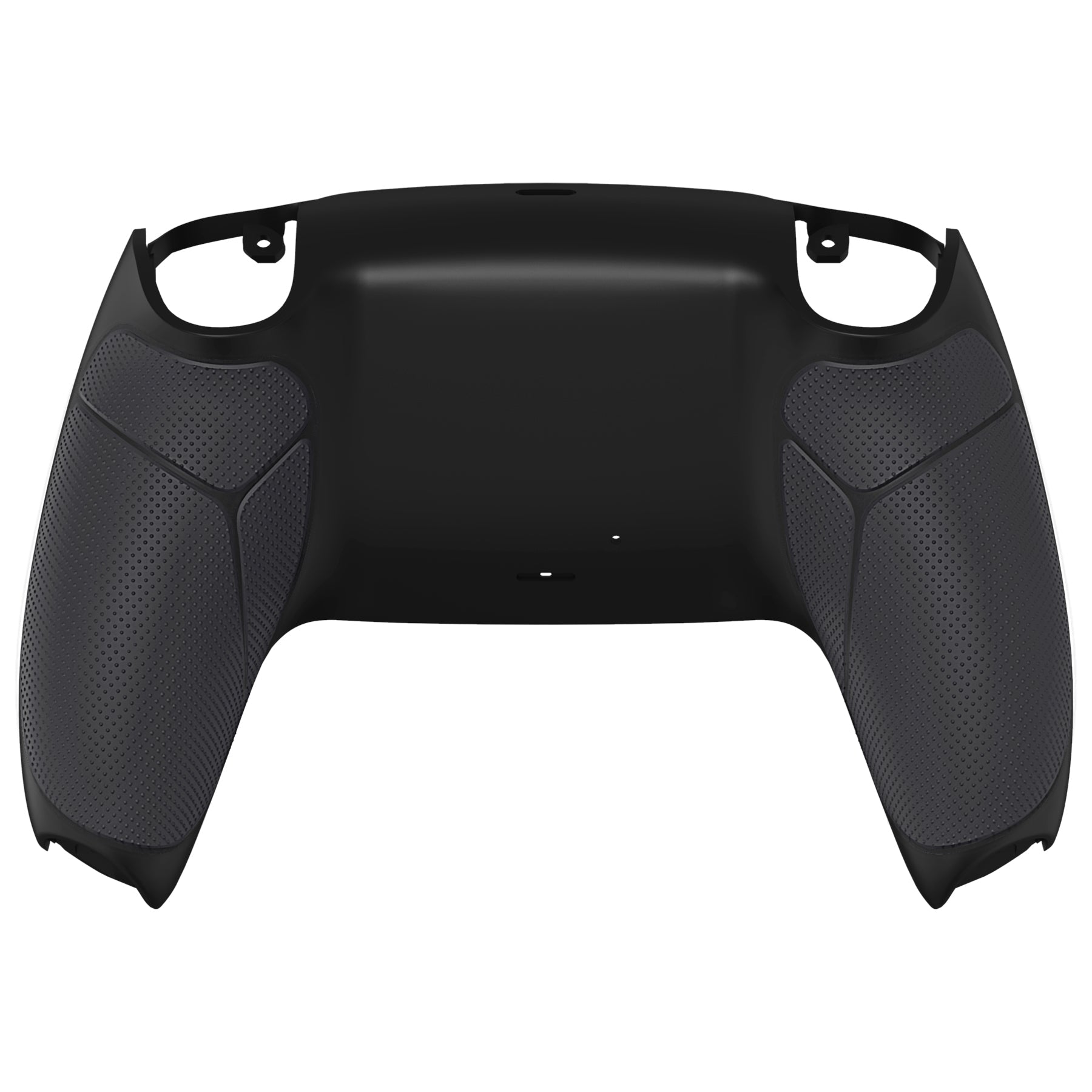 eXtremeRate Performance Grip Replacement Back Housing Bottom Shell for PS5 Controller BDM-010/020/030/040/050/060 - Rubberized Black eXtremeRate