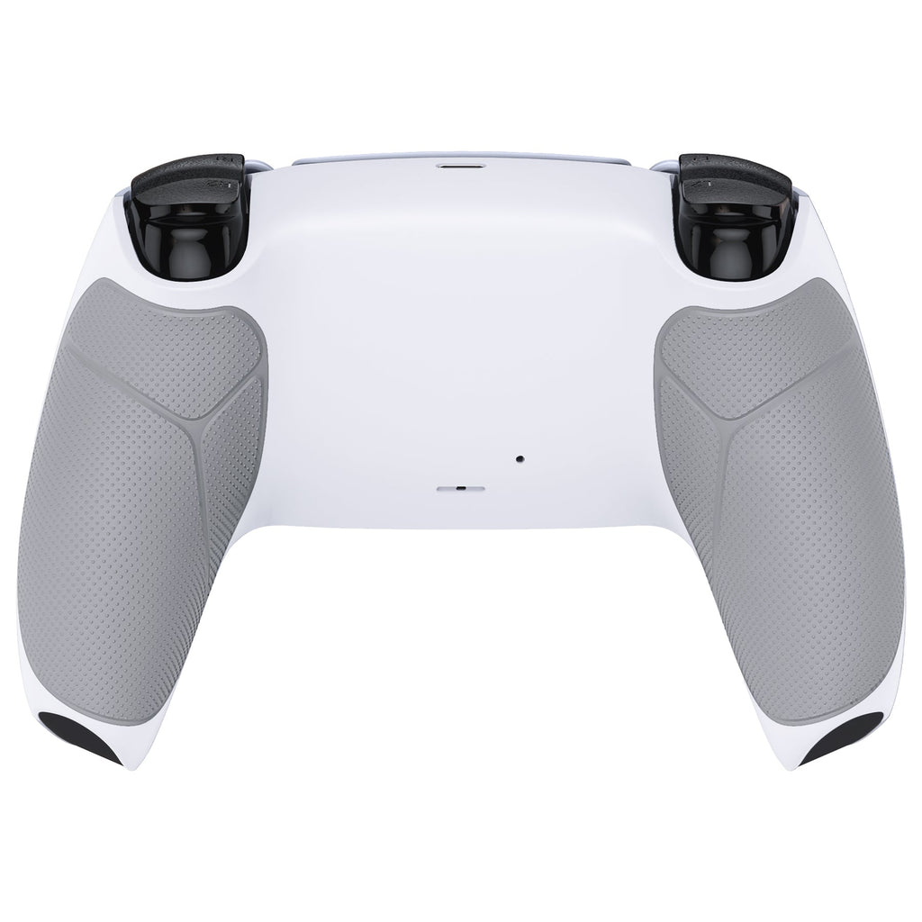 eXtremeRate Performance Grip Replacement Back Housing Bottom Shell for PS5 Controller BDM-010/020/030/040/050/060 - Rubberized White eXtremeRate