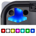 eXtremeRate RGB Logo LED Kit for PS5 Disc & Digital Console - 7 Colors 24 Effects eXtremeRate