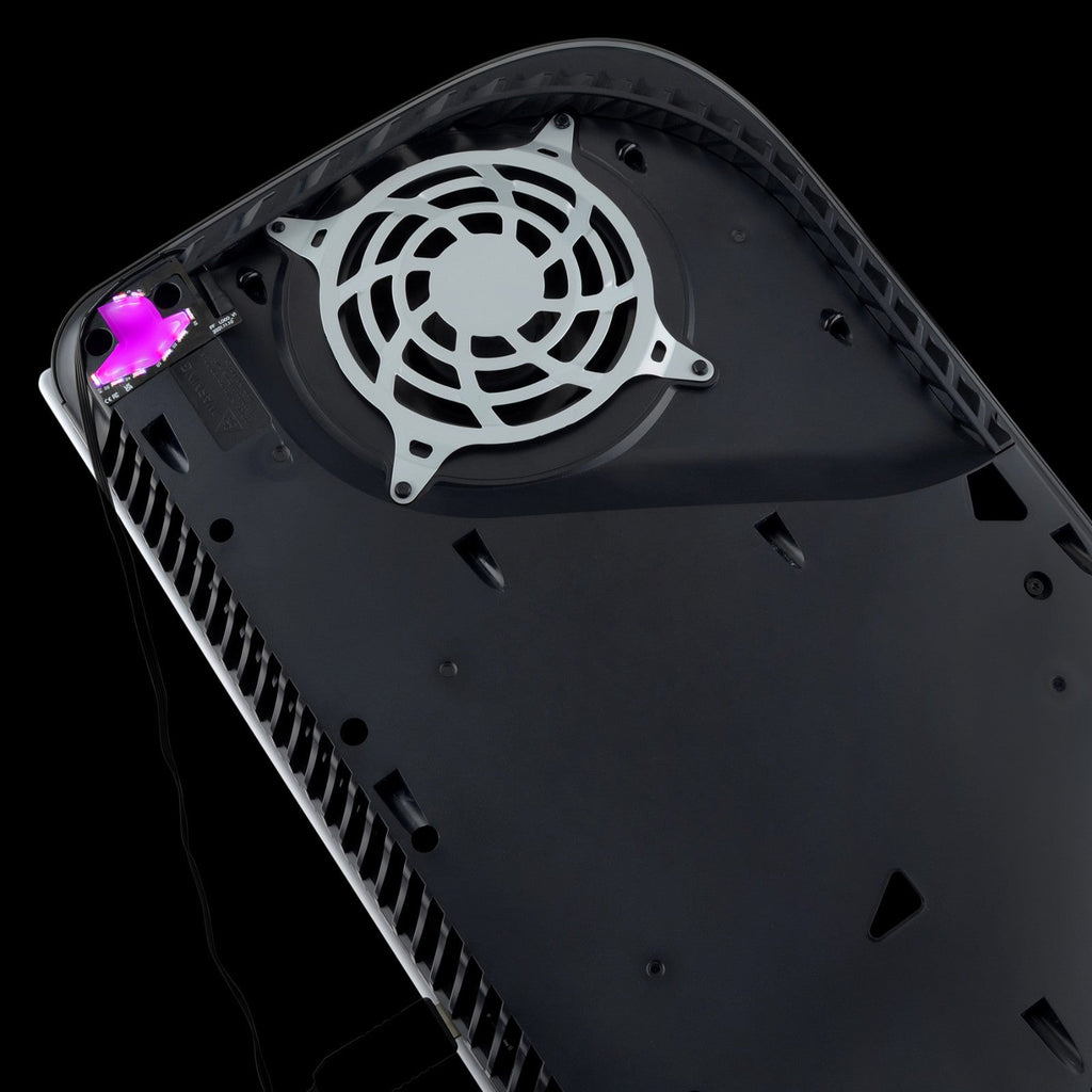 eXtremeRate RGB Logo LED Kit for PS5 Disc & Digital Console - 7 Colors 24 Effects eXtremeRate