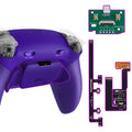 eXtremeRate RISE Plus MAX Back Paddles Kit with Clicky Trigger Stops & Rubberized Grip for PS5 Controller BDM-030/040/050 - Galactic Purple eXtremeRate
