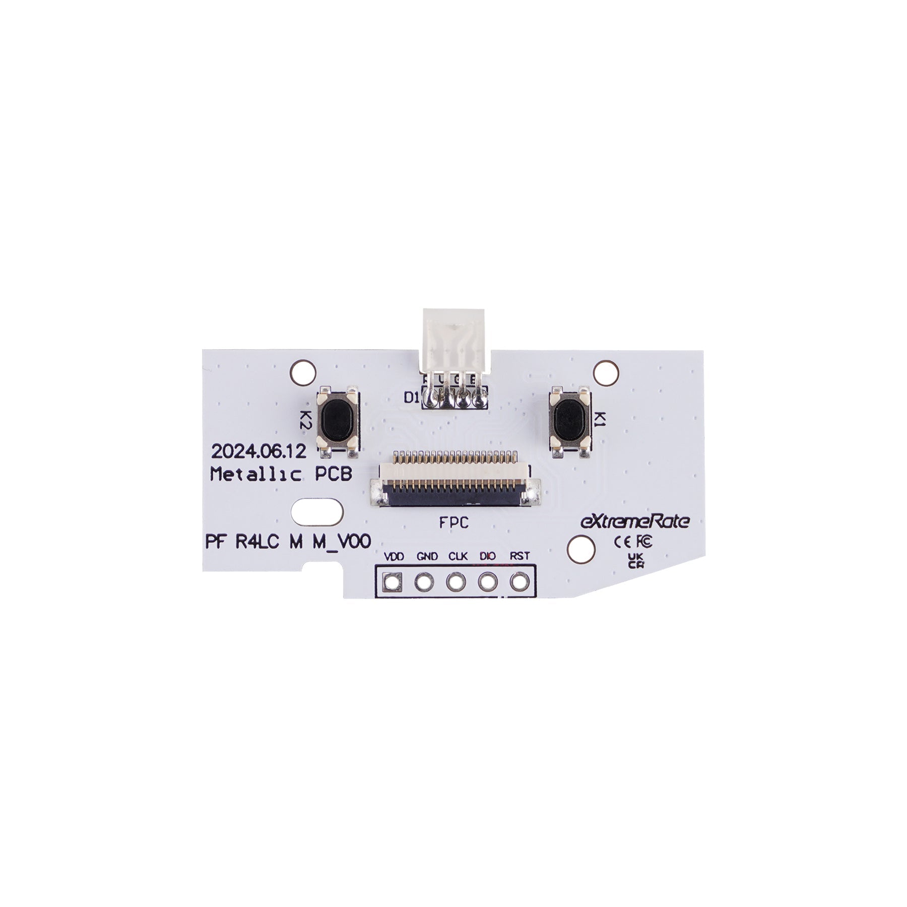 eXtremeRate Replacement Remap Board for eXtremeRate Real Metal Buttons (RMB) Version RISE4 Plus MAX Back Paddles Kit, Compatible with PS5 Controller BDM-010/020/030/040/050/060 eXtremeRate