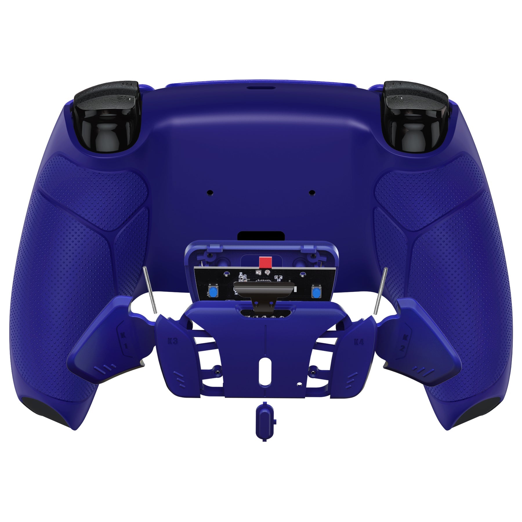 eXtremeRate Remappable RISE4 Remap Kit for PS5 Controller BDM-030/040/050 - Rubberized Cobalt Blue eXtremeRate