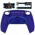 eXtremeRate Remappable RISE4 Remap Kit for PS5 Controller BDM-010/020 - Rubberized Cobalt Blue eXtremeRate