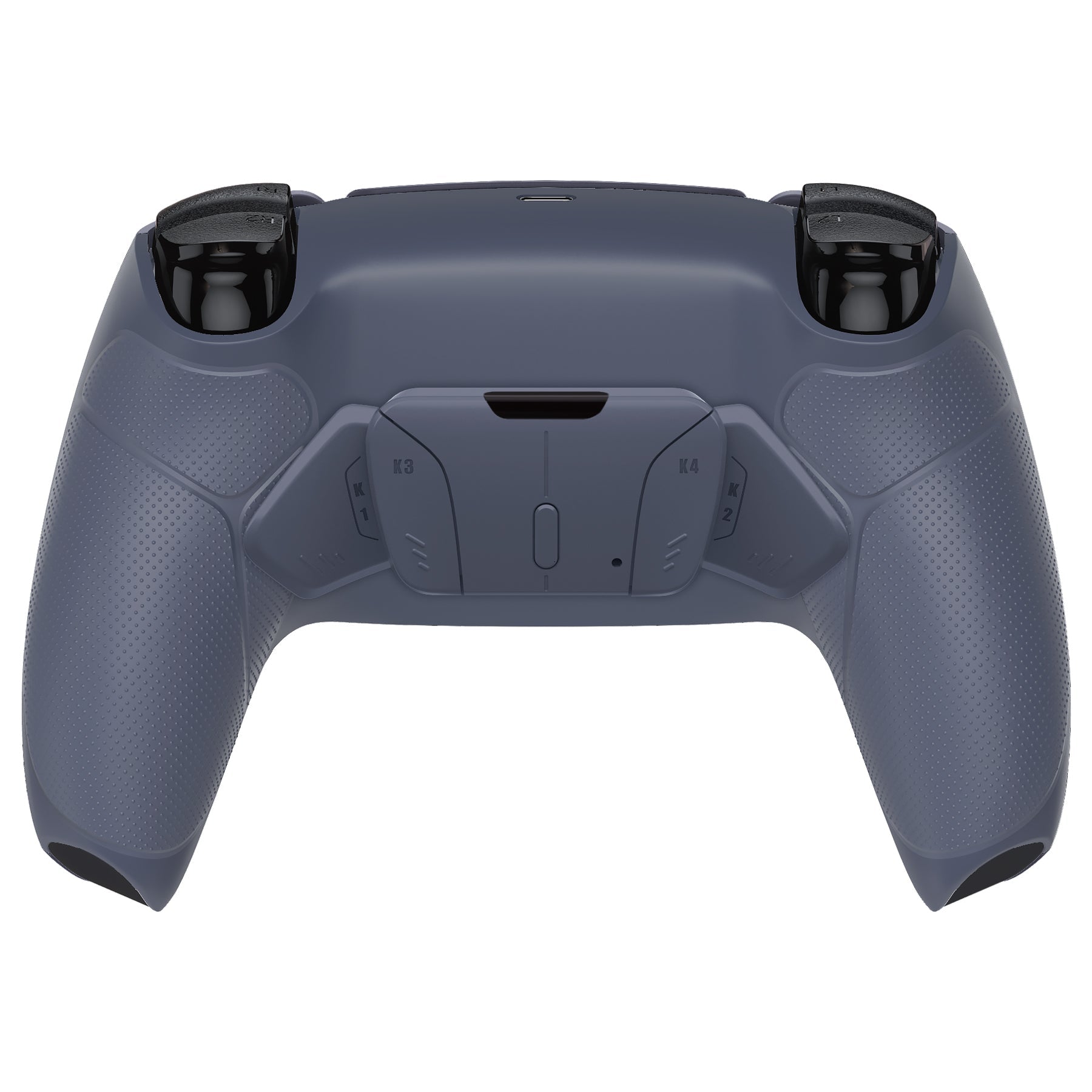 eXtremeRate Remappable RISE4 Remap Kit for PS5 Controller BDM-010/020 - Rubberized Sterling Silver eXtremeRate