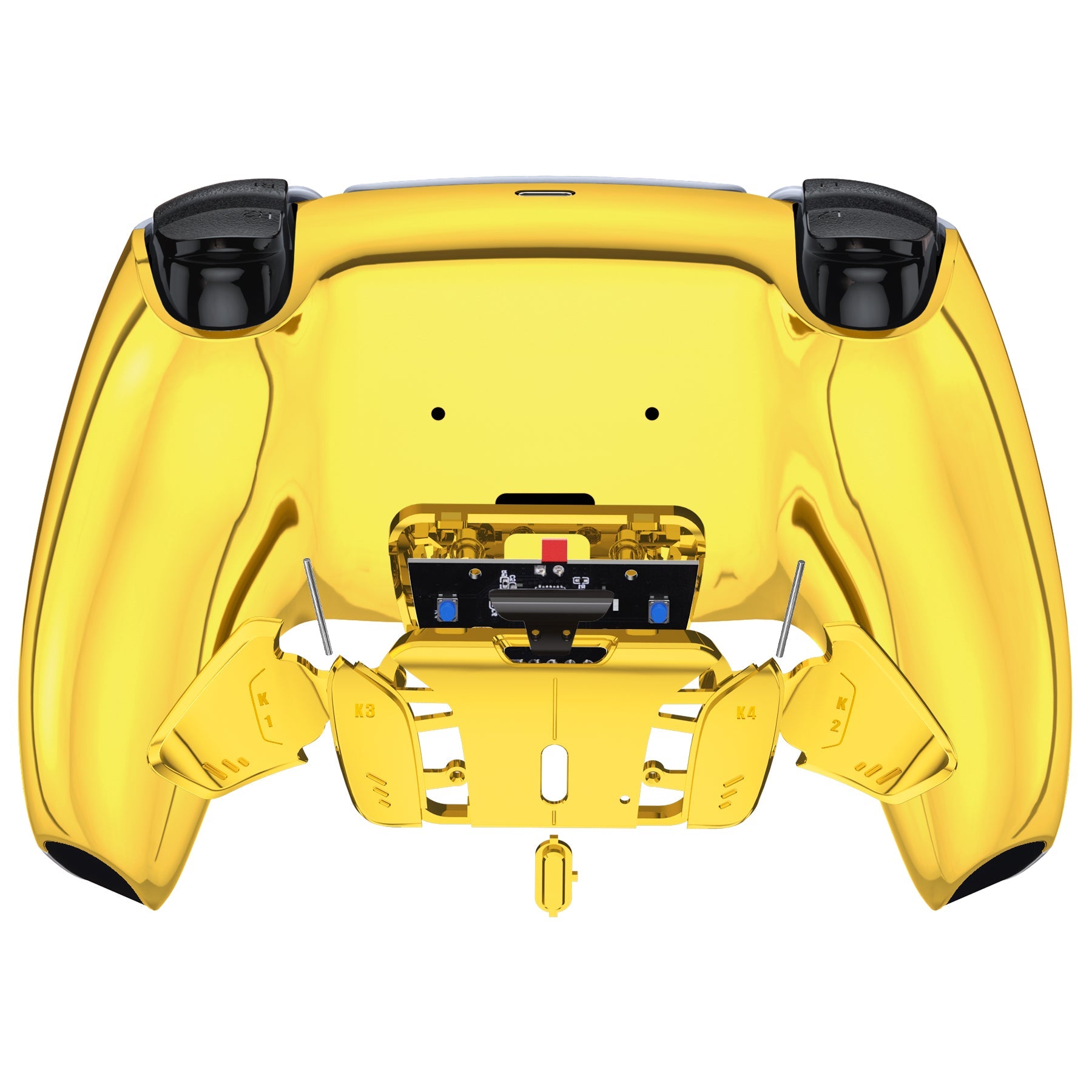 eXtremeRate Remappable RISE4 V3 Remap Kit for PS5 Controller BDM-030/040/050 - Chrome Gold eXtremeRate