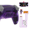 eXtremeRate Remappable RISE4 V3 Remap Kit for PS5 Controller BDM-030/040/050 - Clear Atomic Purple eXtremeRate