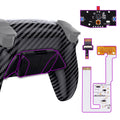 eXtremeRate Remappable RISE4 V3 Remap Kit for PS5 Controller BDM-030/040/050 - Graphite Carbon Fiber eXtremeRate