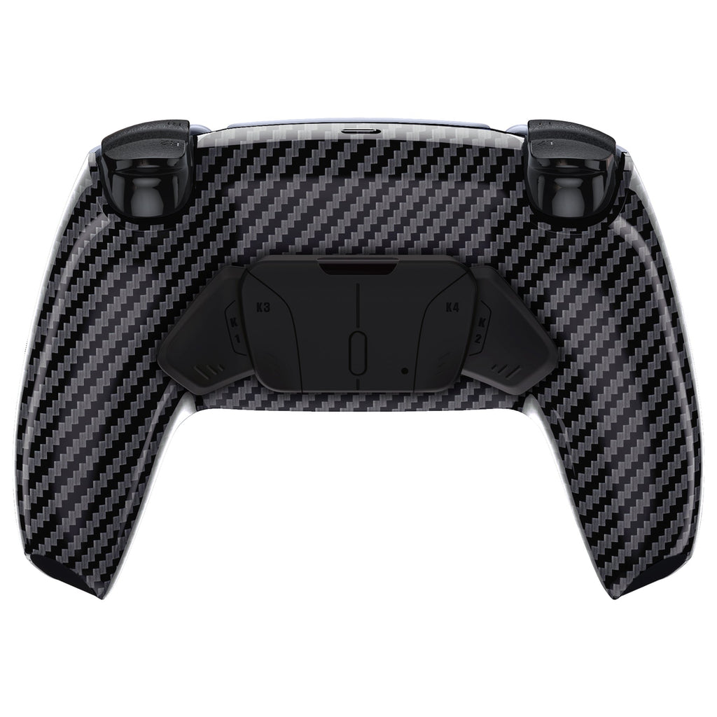 eXtremeRate Remappable RISE4 V3 Remap Kit for PS5 Controller BDM-030/040/050 - Graphite Carbon Fiber eXtremeRate
