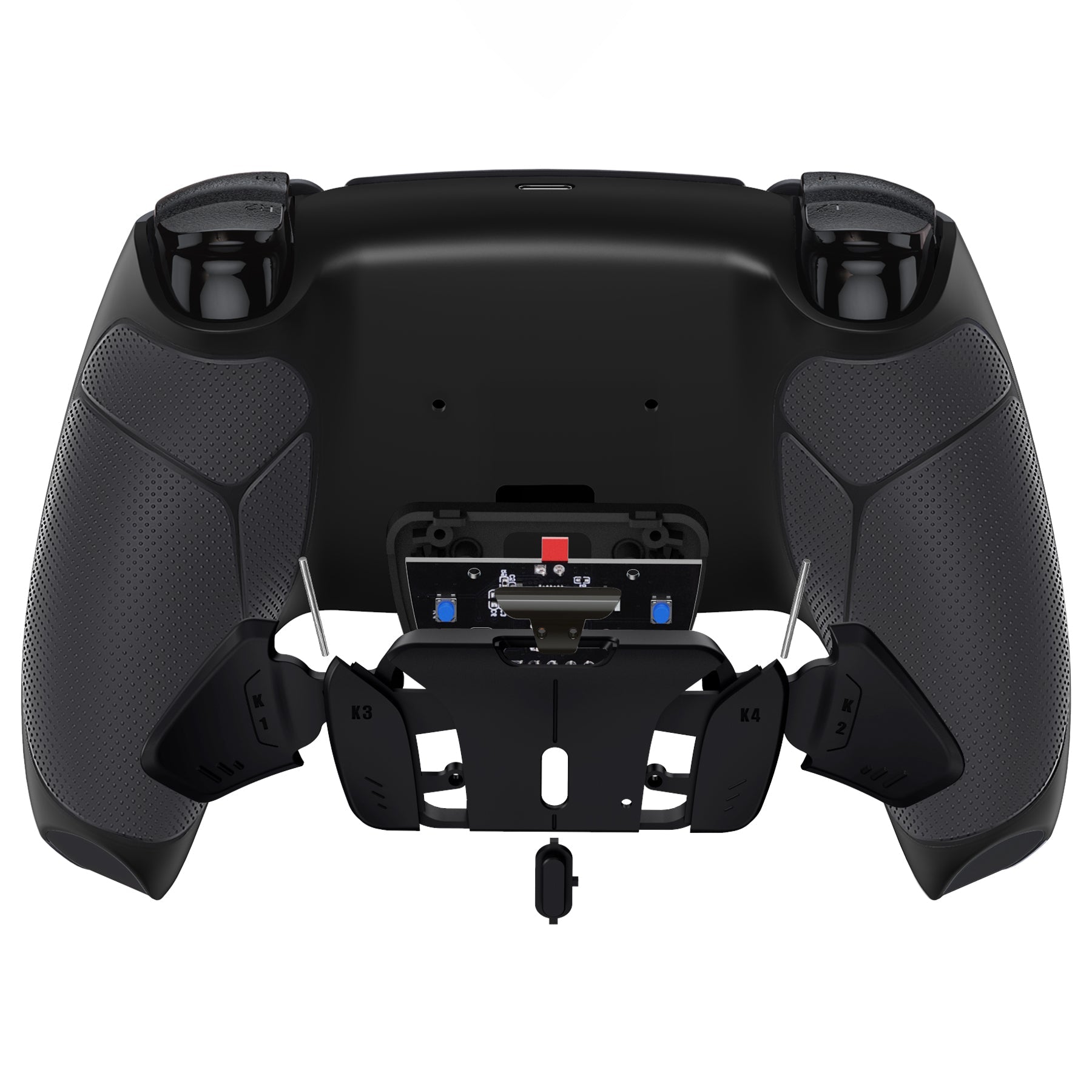 eXtremeRate Remappable RISE4 V3 Remap Kit for PS5 Controller BDM-030/040/050 - Rubberized Black eXtremeRate