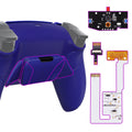 eXtremeRate Remappable RISE4 V3 Remap Kit for PS5 Controller BDM-030/040/050 - Rubberized Cobalt Blue eXtremeRate