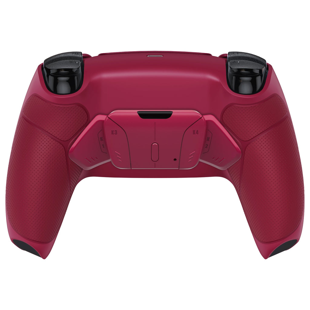eXtremeRate Remappable RISE4 V3 Remap Kit for PS5 Controller BDM-030/040/050 - Rubberized Cosmic Red eXtremeRate