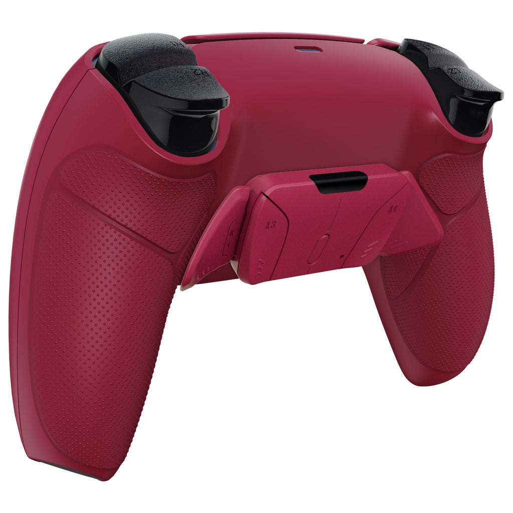 eXtremeRate Remappable RISE4 V3 Remap Kit for PS5 Controller BDM-030/040/050 - Rubberized Cosmic Red eXtremeRate