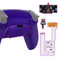 eXtremeRate Remappable RISE4 V3 Remap Kit for PS5 Controller BDM-030/040/050 - Rubberized Galactic Purple eXtremeRate