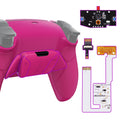 eXtremeRate Remappable RISE4 V3 Remap Kit for PS5 Controller BDM-030/040/050 - Rubberized Nova Pink eXtremeRate