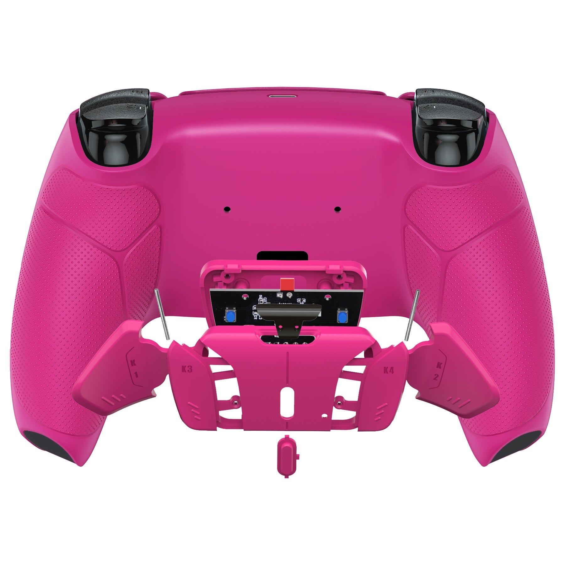 eXtremeRate Remappable RISE4 V3 Remap Kit for PS5 Controller BDM-030/040/050 - Rubberized Nova Pink eXtremeRate