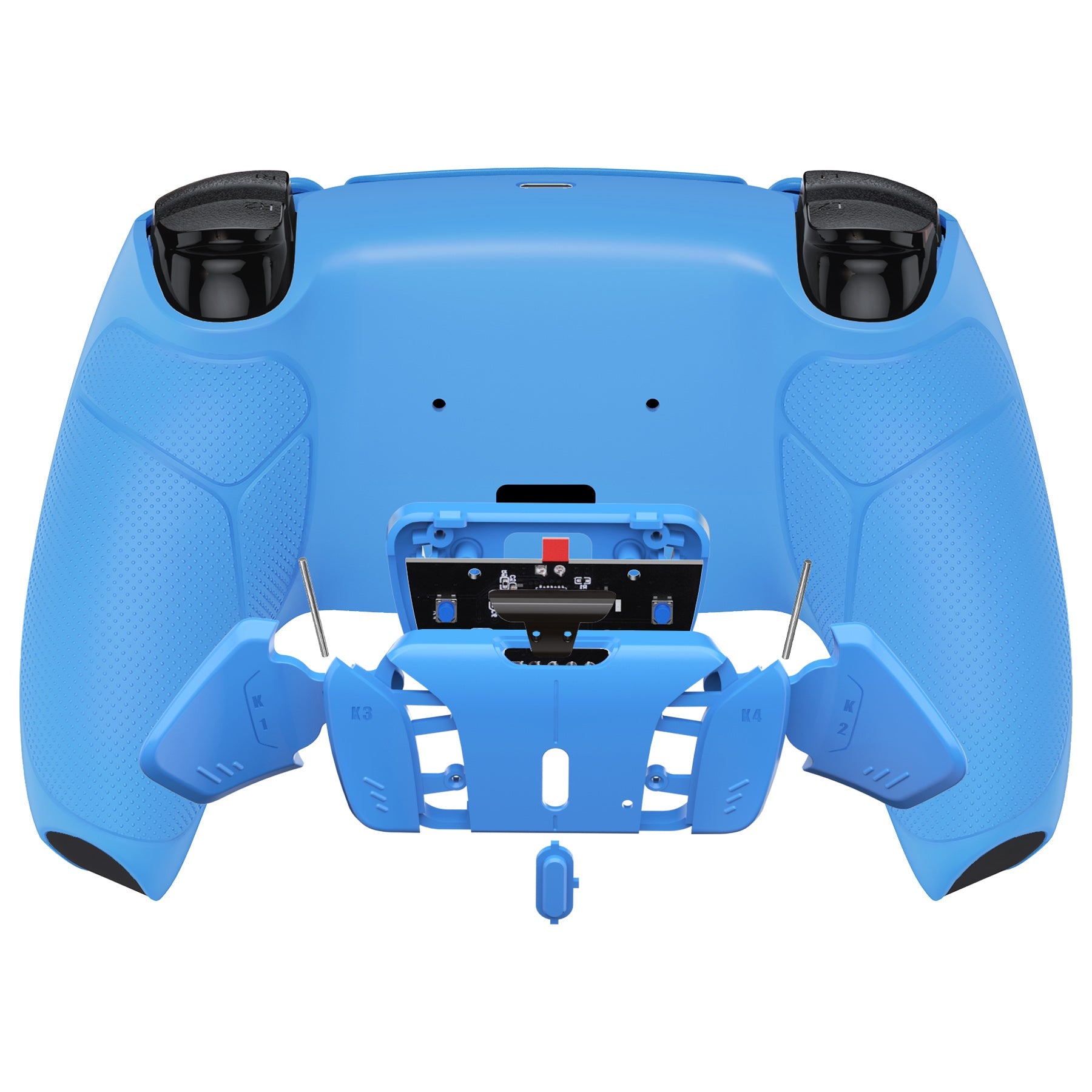 eXtremeRate Remappable RISE4 V3 Remap Kit for PS5 Controller BDM-030/040/050 - Rubberized Starlight Blue eXtremeRate