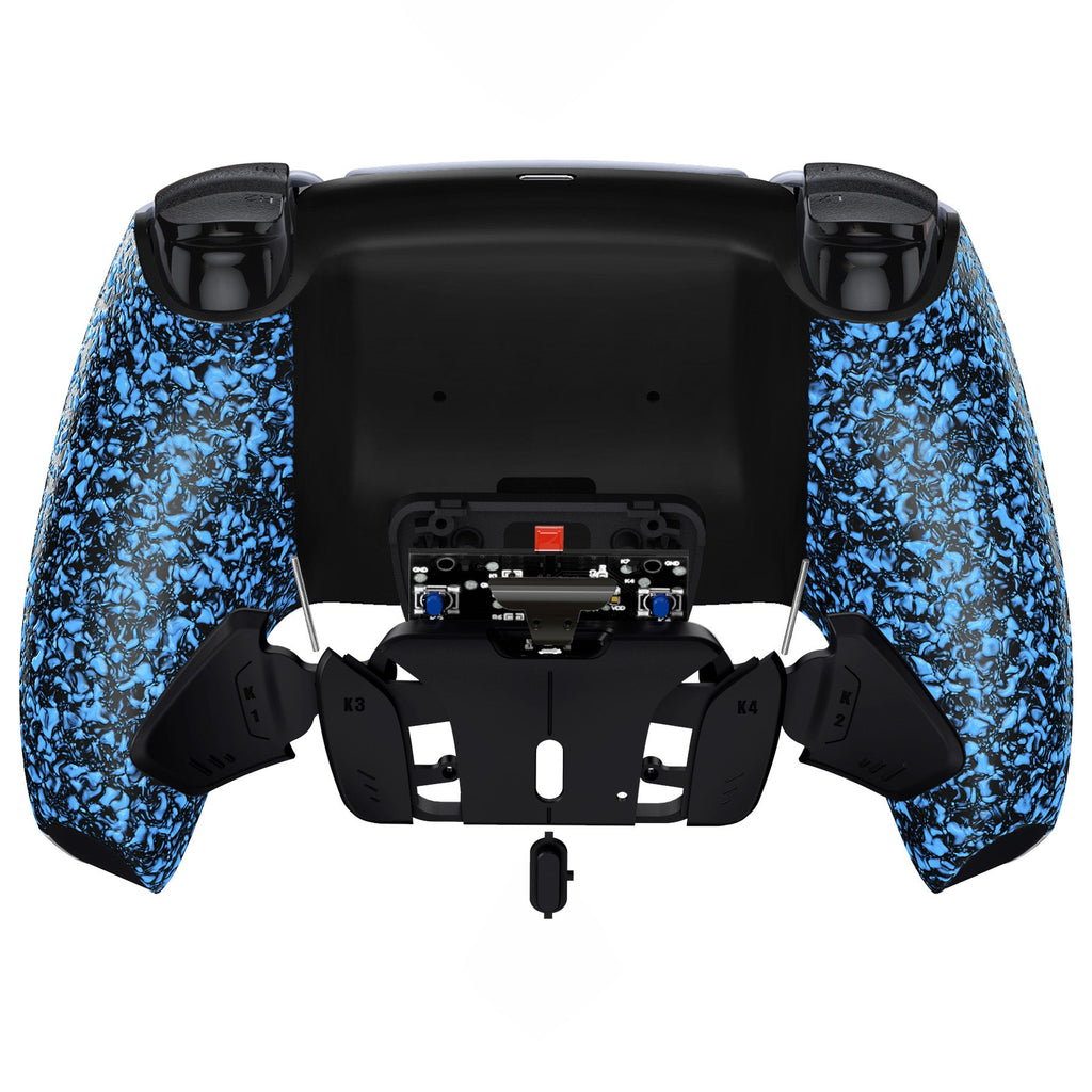 eXtremeRate Remappable RISE4 V3 Remap Kit for PS5 Controller BDM-030/040/050 - Textured Blue eXtremeRate