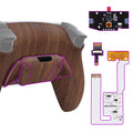 eXtremeRate Remappable RISE4 V3 Remap Kit for PS5 Controller BDM-030/040/050 - Wood Grain eXtremeRate
