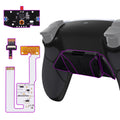 eXtremeRate Remappable RISE4 V4 Remap Kit for PS5 Controller BDM-030/040/050/060 - Rubberized Black eXtremeRate