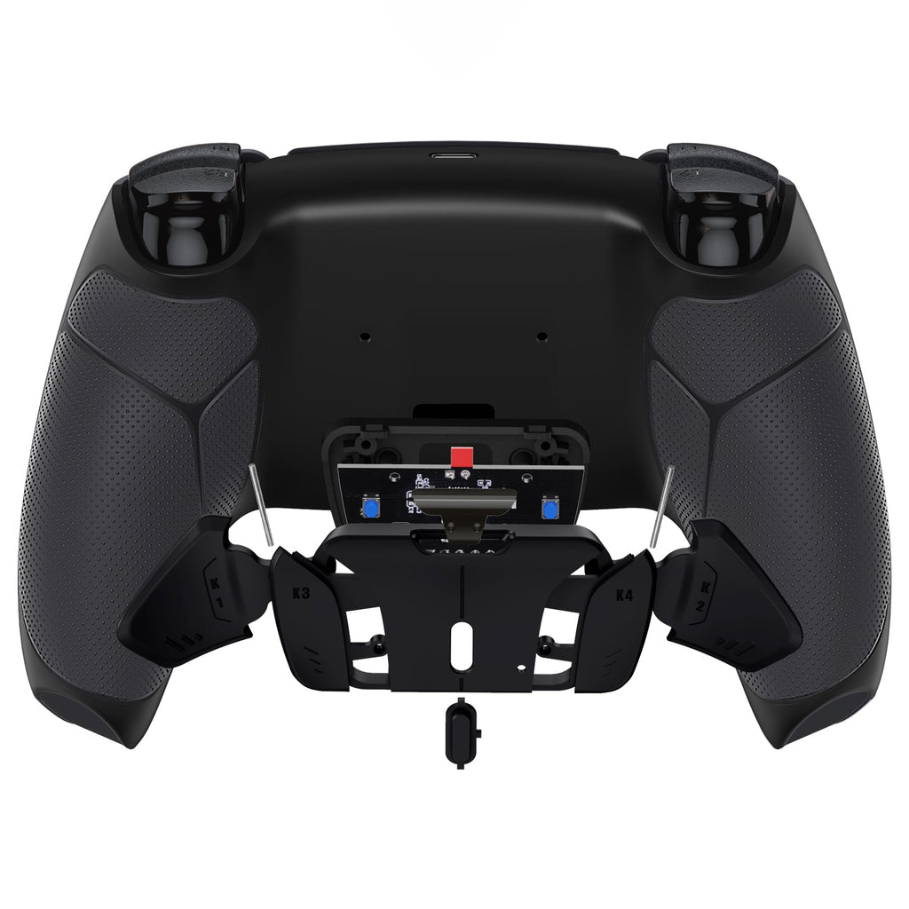eXtremeRate Remappable RISE4 V4 Remap Kit for PS5 Controller BDM-030/040/050/060 - Rubberized Black eXtremeRate