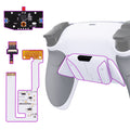 eXtremeRate Remappable RISE4 V4 Remap Kit for PS5 Controller BDM-030/040/050/060 - Rubberized White eXtremeRate