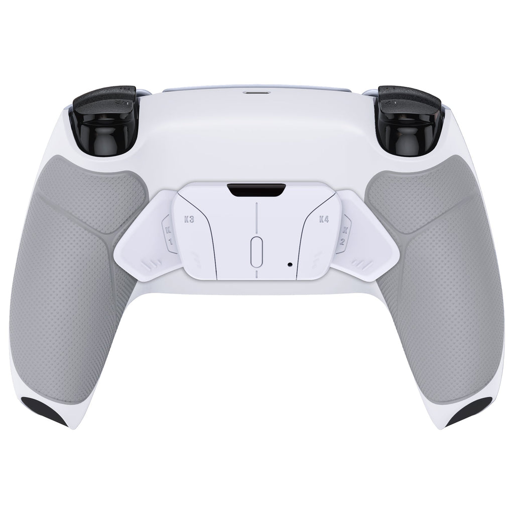 eXtremeRate Remappable RISE4 V4 Remap Kit for PS5 Controller BDM-030/040/050/060 - Rubberized White eXtremeRate