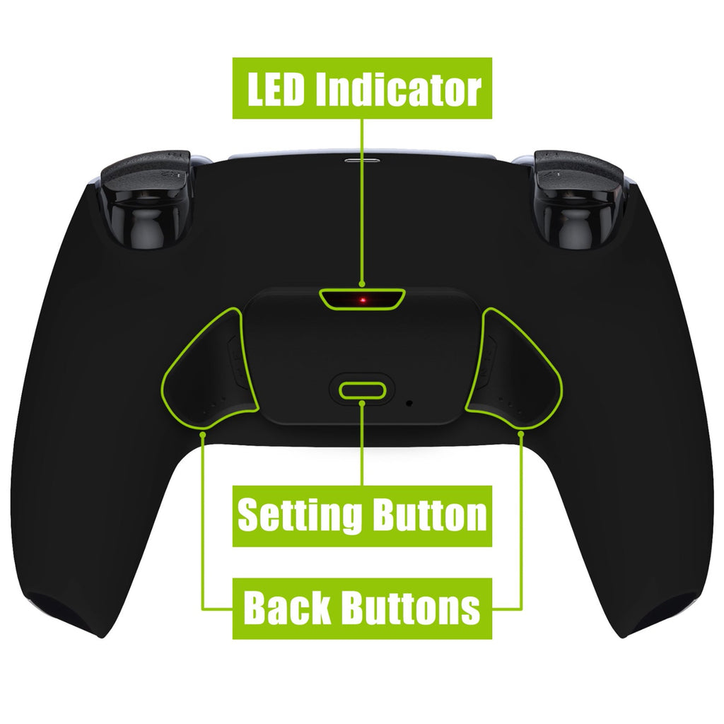 eXtremeRate Remappable RISE V3 Remap Kit for PS5 Controller BDM-030/040/050 - Black eXtremeRate