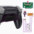 eXtremeRate Remappable RISE V3 Remap Kit for PS5 Controller BDM-030/040/050 - Graphite Carbon Fiber eXtremeRate