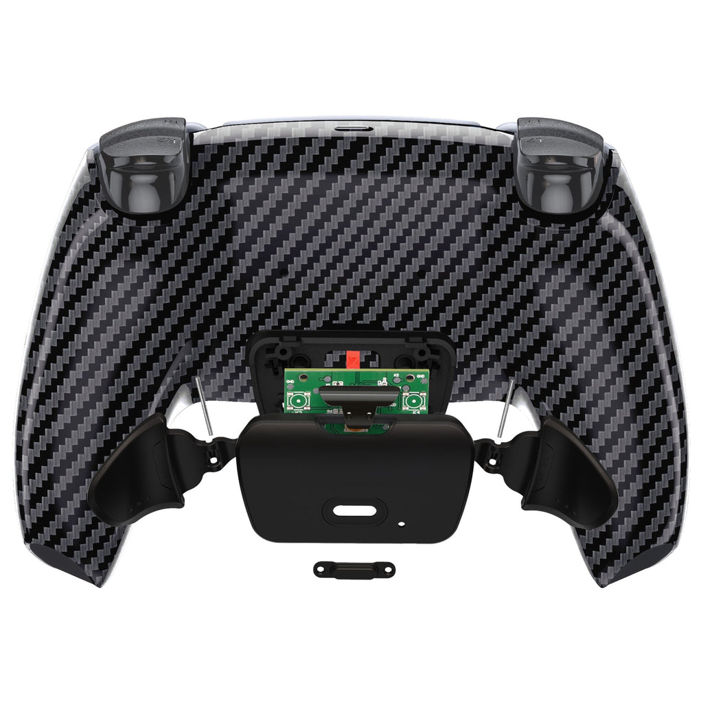 eXtremeRate Remappable RISE V3 Remap Kit for PS5 Controller BDM-030/040/050 - Graphite Carbon Fiber eXtremeRate