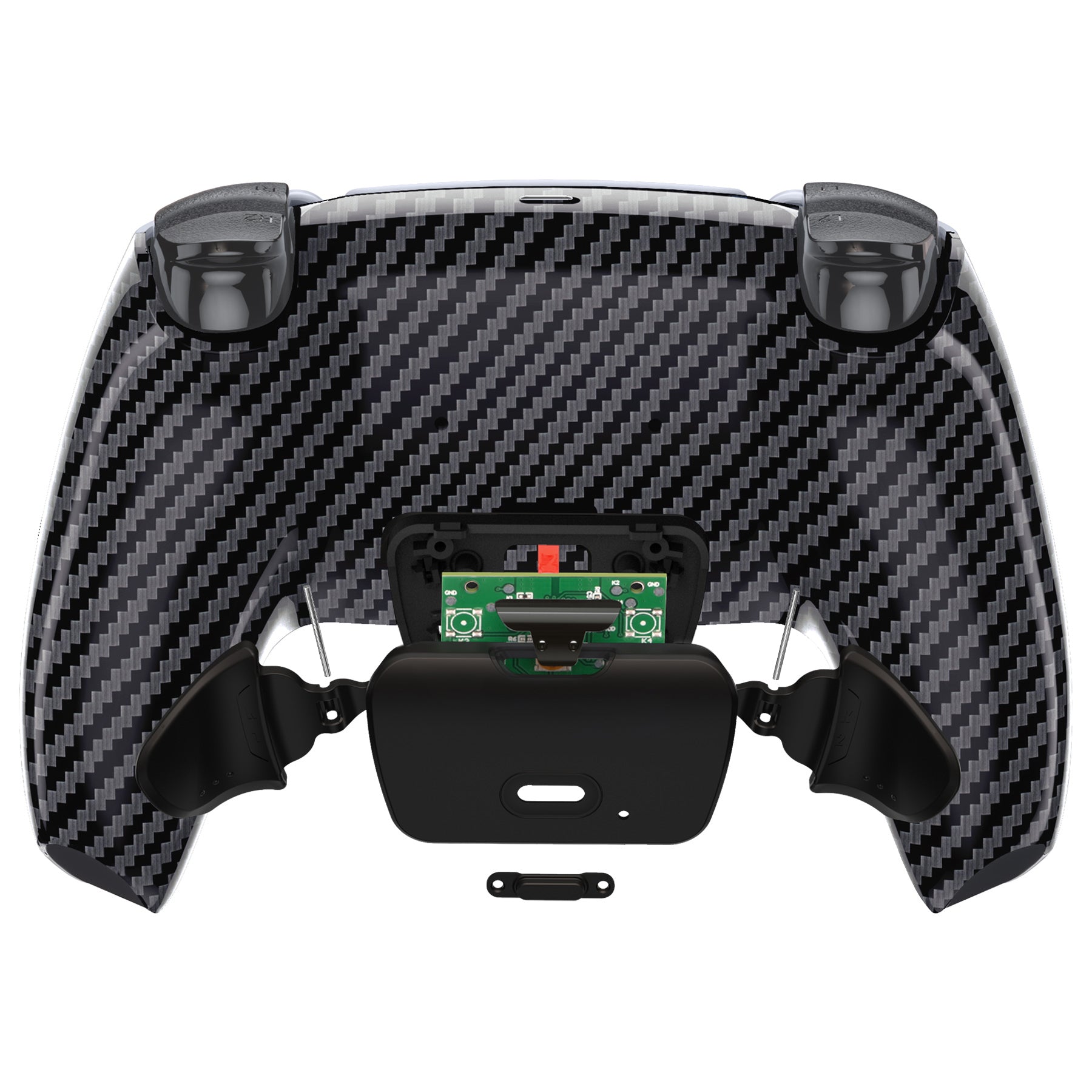 eXtremeRate Remappable RISE V3 Remap Kit for PS5 Controller BDM-030/040/050 - Graphite Carbon Fiber eXtremeRate