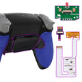 eXtremeRate Remappable RISE V3 Remap Kit for PS5 Controller BDM-030/040/050 - Rubberized Blue eXtremeRate