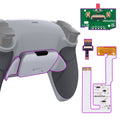 eXtremeRate Remappable RISE V3 Remap Kit for PS5 Controller BDM-030/040/050 - Rubberized Classic Gray eXtremeRate