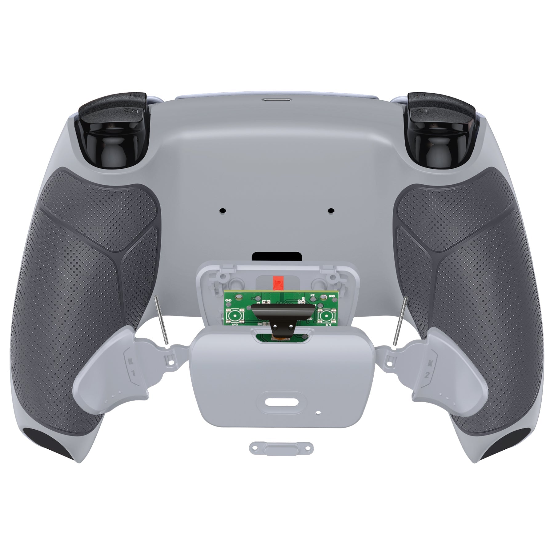eXtremeRate Remappable RISE V3 Remap Kit for PS5 Controller BDM-030/040/050 - Rubberized Classic Gray eXtremeRate